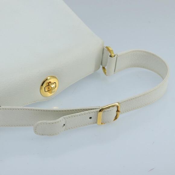 GUCCI Hand Bag Leather White Gold - Picture 7 of 16